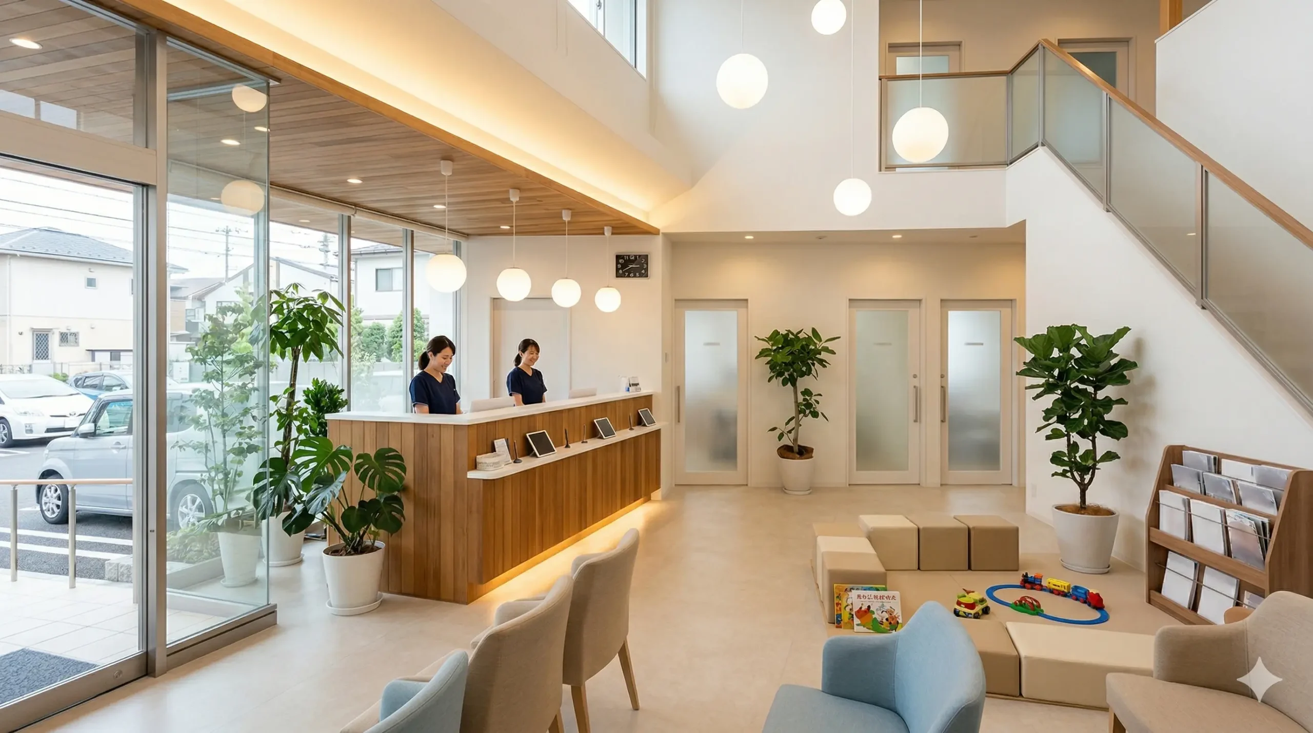 安心して通院できるクリニックのイメージ